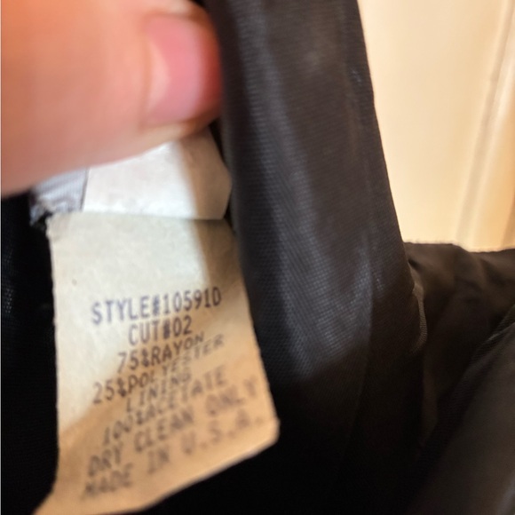 Dave & Johnny vintage 90s silver prom dress - Picture 11 of 16